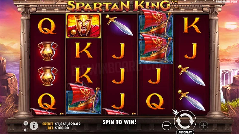 เว็บพนัน kingkong joker รีวิวเกมสล็อตนักรบ Spartan King