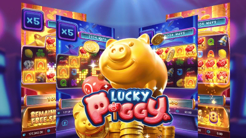 ทางเข้าเว็บสล็อต allslot888 รีวิวเกมสล็อตหมูทองคำนำโชค Lucky Piggy